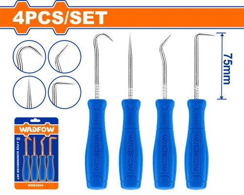 4PC WADFOW WSS2604 طقم جفت شوكة #CN